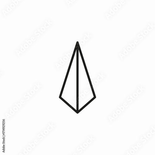 paper plane  icon sign vector