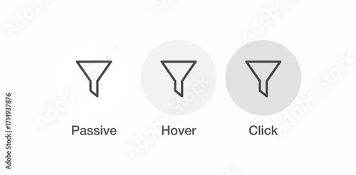 filter funnel icon icon sign vector