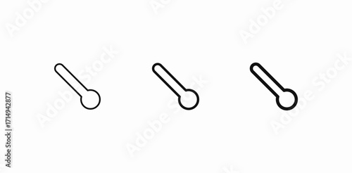 simple spoon utensil icon sign vector