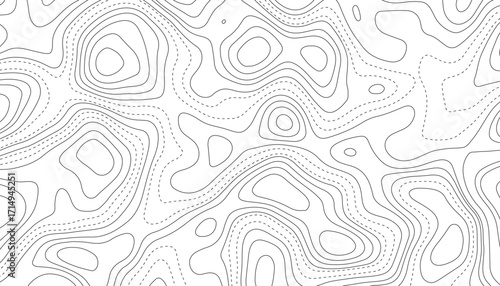 Topography background. Vector banner. Topography map background.  interlaced linework, and multi-dimensional textures 