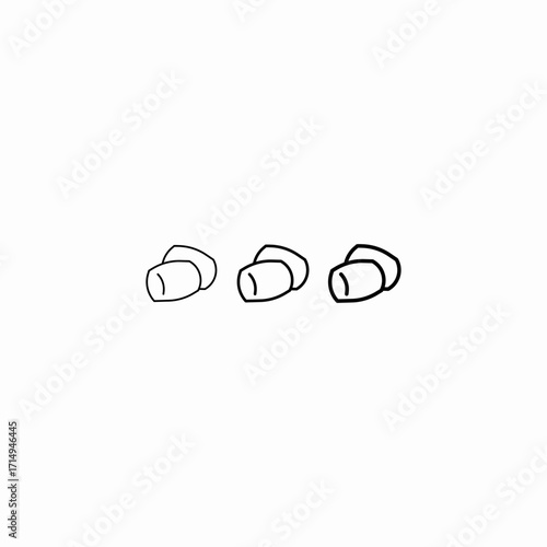 sound ear plugs icon sign vector
