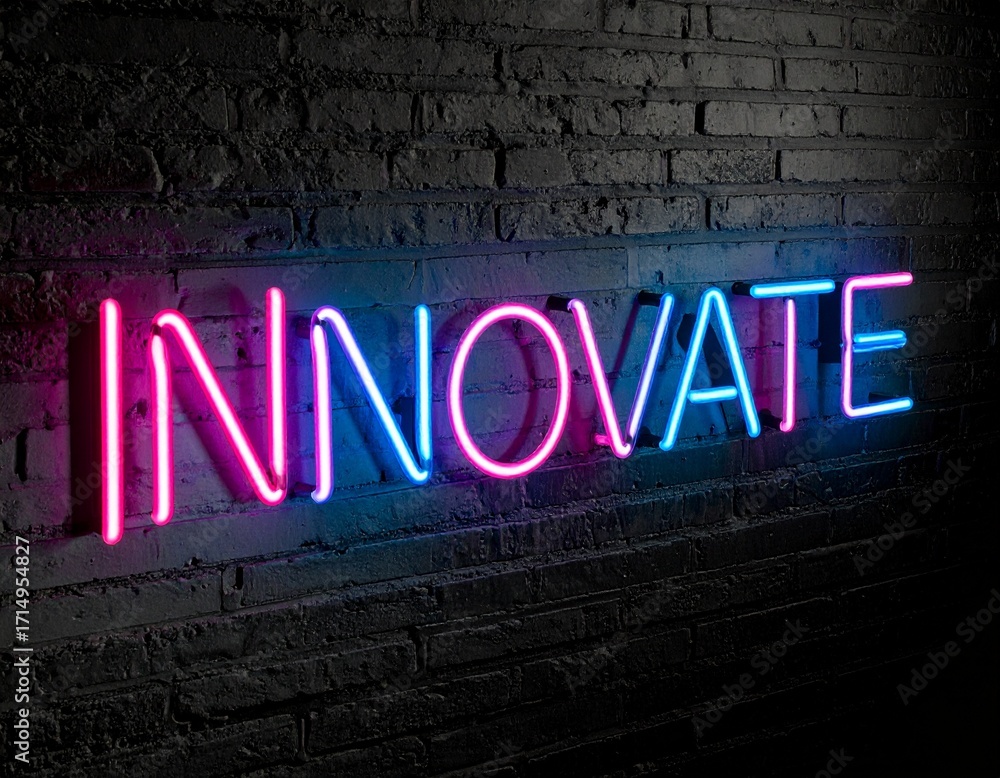 Obraz premium Neon sign 