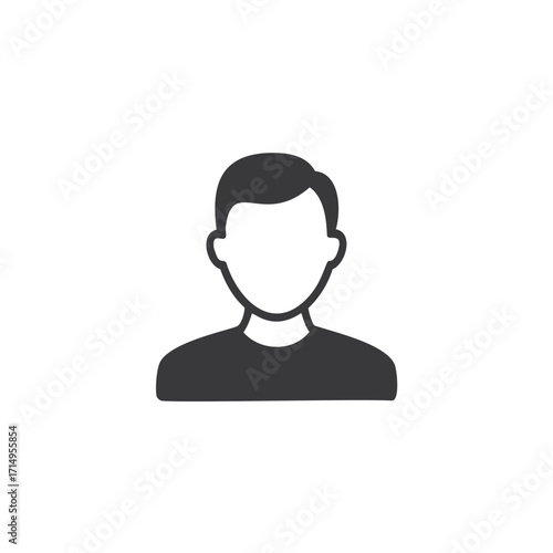 Male Avatar Icon Outline person