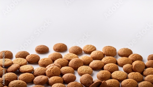 Pepernoten Background With White Space