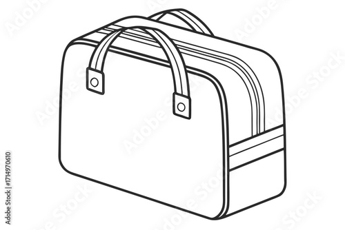 minimalist-flat-design-vector-of-travel-organizer-.eps