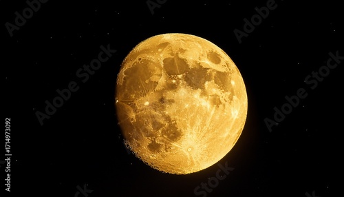 Golden Full Moon