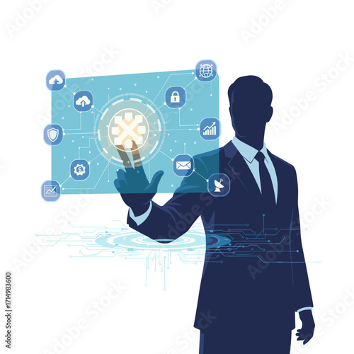 The digital transformation strategy incorporates IoT and the internet of things, turning ideas into technology adoption for businesses in the digital era, boosting global capabilities with AI