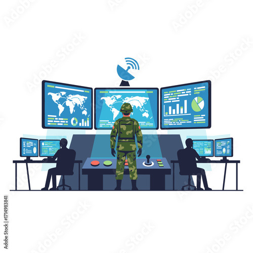 Military cyber security specialists at a cutting‑edge government facility are concentrating on network defense, encryption, and thwarting cyber attacks to protect state secrets
