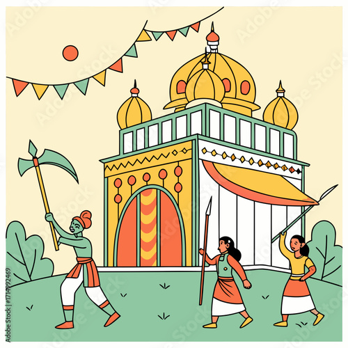 Durga Puja. Durga Puja is one of the most popular festivals in India. Durga Puja festival marks the victory of Goddess Durga over the demon Mahishasura. The ...