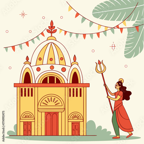 Durga Puja. Durga Puja is one of the most popular festivals in India. Durga Puja festival marks the victory of Goddess Durga over the demon Mahishasura. The ...