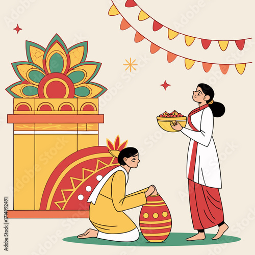 Durga Puja. Durga Puja is one of the most popular festivals in India. Durga Puja festival marks the victory of Goddess Durga over the demon Mahishasura. The ...