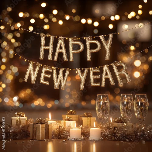 happy new year 2026 background