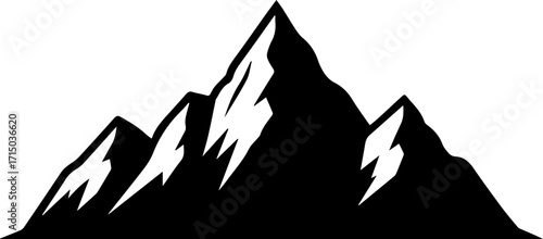 Majestic mountain peaks symbolize achievement, adventure, and conquering challenges.