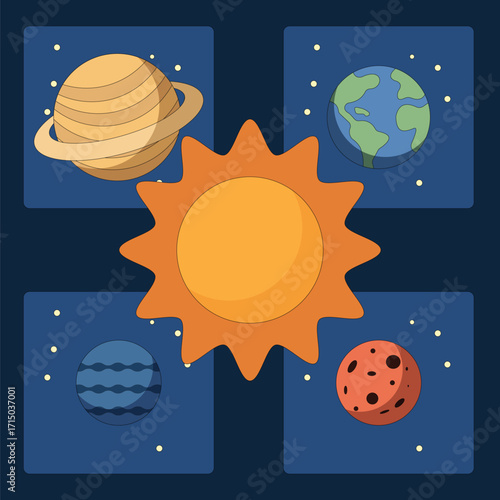 planets of the Milky Way solar system