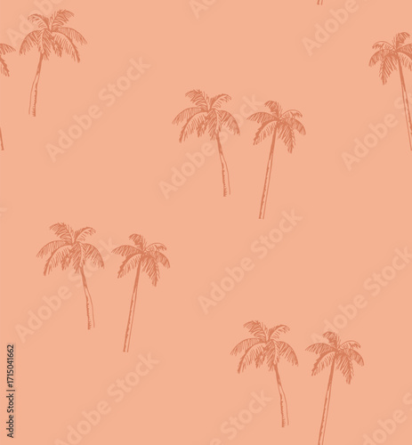 vector illustration of palm trees
