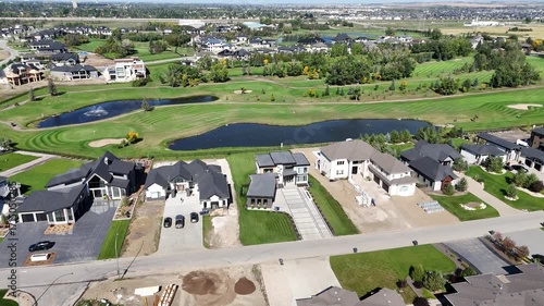 Aerial Video of Greenbryre Golf Course and Community in Saskatoon
