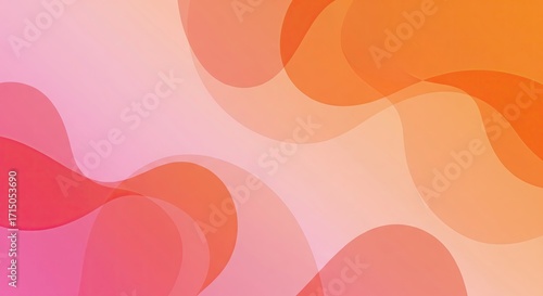 Pink Orange Mesh Gradient