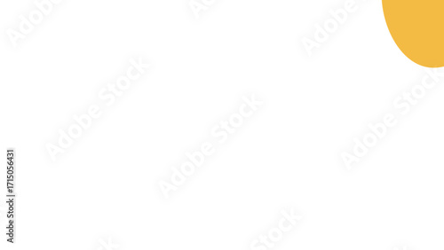 Minimalist white background with a partial orange circle in the corner. Ideal for design, branding, presentations, or website headers, offering clean, modern aesthetics.