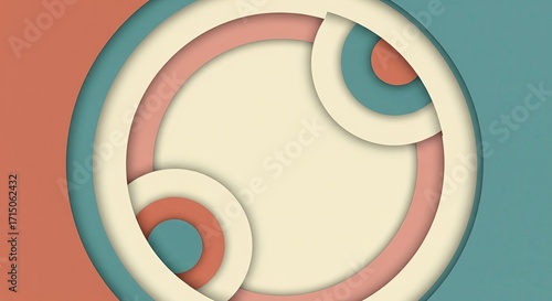 Geometric Pastel Abstraction
