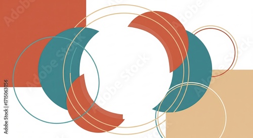 Modern Flat Geometric Shapes