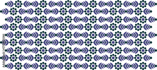 flower saudi national day pattern vector 