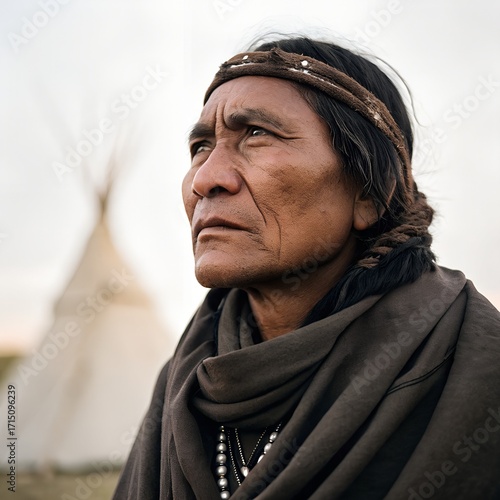 indigenous Sioux Chief
