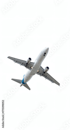 Airplane isolated on white background