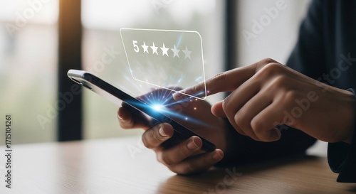 Get five star ratings with a modern phone app for better reviews and business reputation today