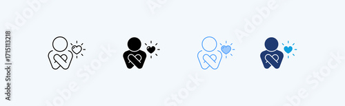 Self Care Outline Icon