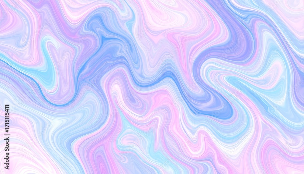 Fototapeta premium Abstract swirling pastel colors
