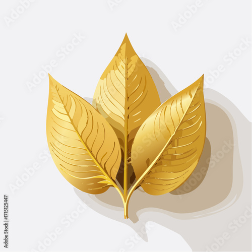 Hintergrund goldene Blätter