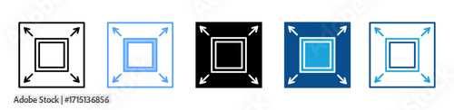 Resolution icon sheet multiple style collection