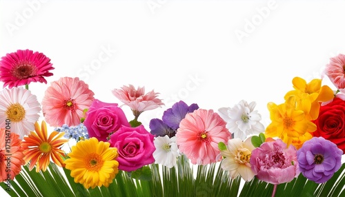 Beautiful Isolated Flowers On Transparent Background For Design Use