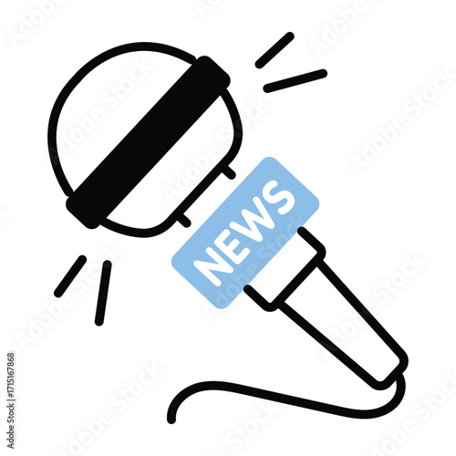 News Microphone 

