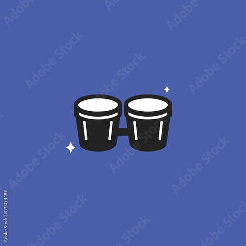 Icon Musical Instrument Bongo