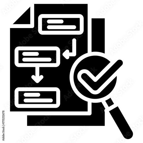 Internal Control glyph icon