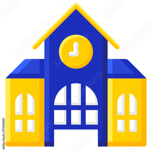 School Flat Icon