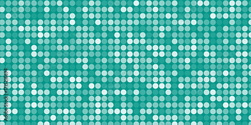 Seamless background pattern of evenly spaced white plus symbols of different sizes and opacity