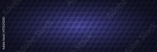 Blue Pattern With Cube On Transparent Checkerboard Background. Geometric Texture With Cubes And Grid. 3d Optic Illusion. Blue Abstract Bg With Checker Design. Tech Vector Graphic With Geometry Blocks.