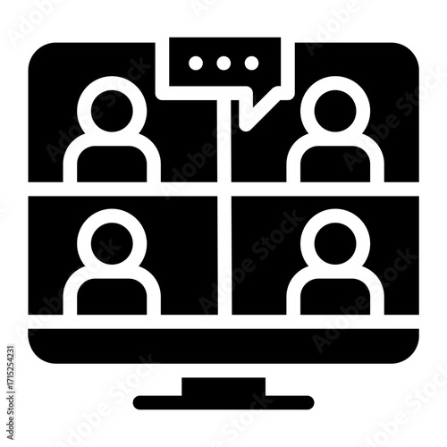 video conference icon