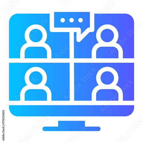 video conference icon