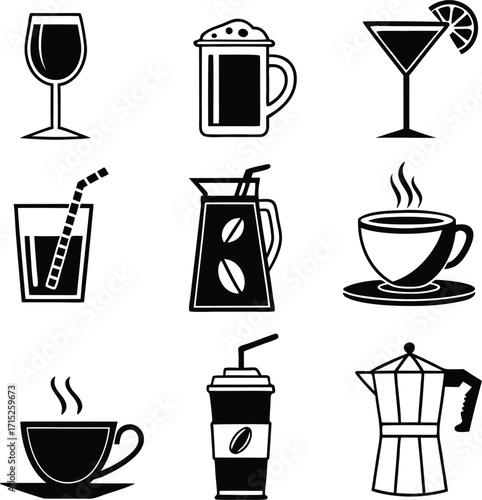 "From Coffee to Cocktails: A Visual Guide to the Art and Science of Drink Making."