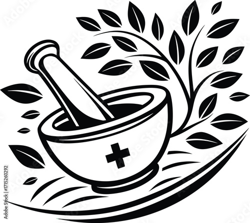 A Symbol of Natural Healing and Modern Medicine's Blend of Art and Science.