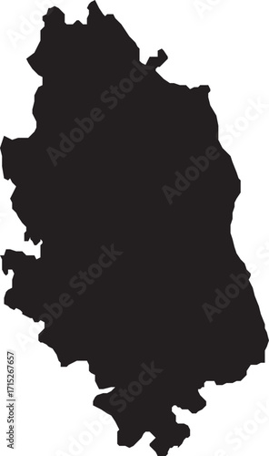  Stavropol Krai of Russia Map Silhouette