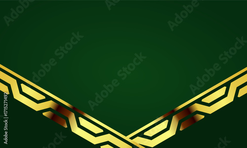 Modern luxury abstract aesthetic background with golden decorative style