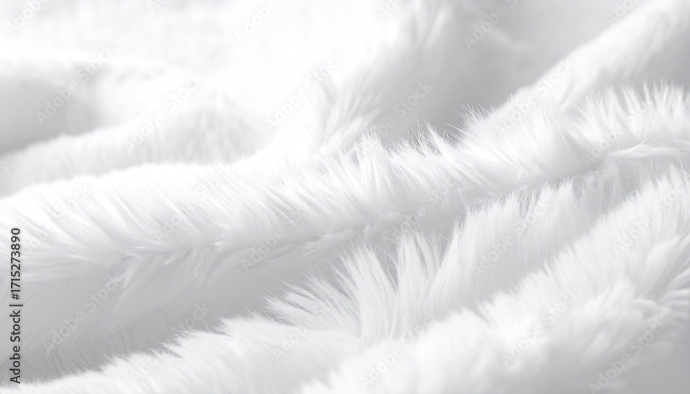 Obraz premium White Fluffy Texture Background Soft Light