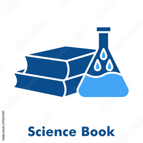 Science Book Two Colour Icon