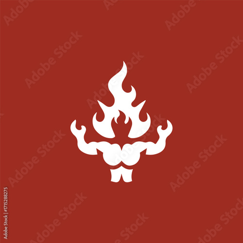Fire god logo
