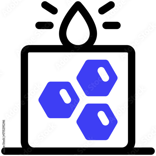 Beeswax Icon Beekeeping