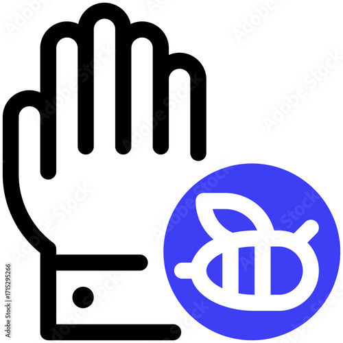 Glove Icon Beekeeping